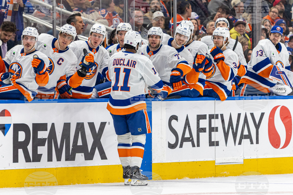 Islanders Oilers Hockey
