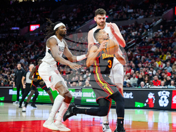 Hawks Trail Blazers Basketball