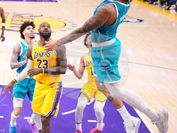 Hornets Lakers Basketball