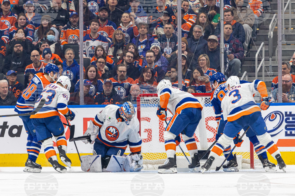 Islanders Oilers Hockey