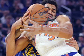 APTOPIX Knicks Warriors Basketball