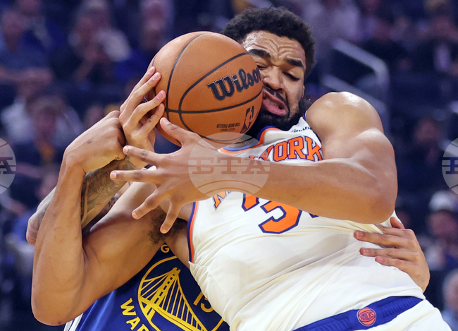 APTOPIX Knicks Warriors Basketball