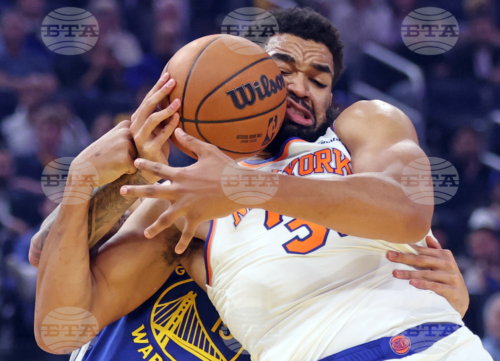 APTOPIX Knicks Warriors Basketball