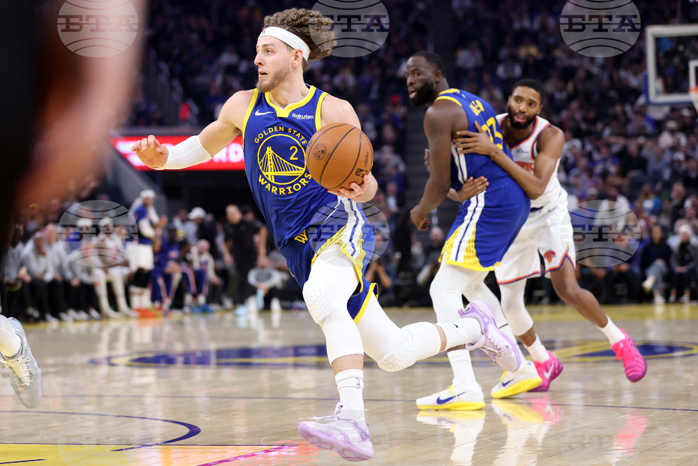 Knicks Warriors Basketball