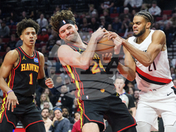 Hawks Trail Blazers Basketball