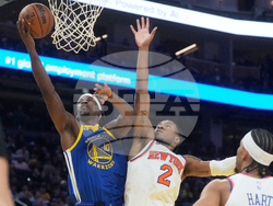 Knicks Warriors Basketball