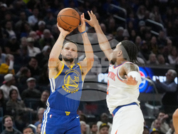 Knicks Warriors Basketball