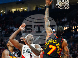Hawks Trail Blazers Basketball