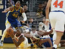 Knicks Warriors Basketball