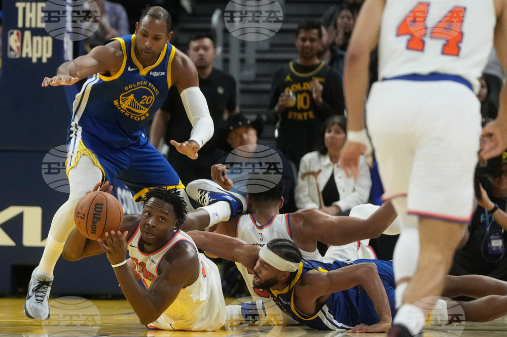 Knicks Warriors Basketball