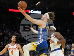 Knicks Warriors Basketball