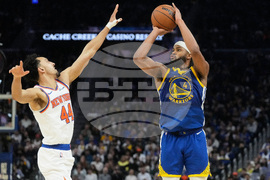 Knicks Warriors Basketball