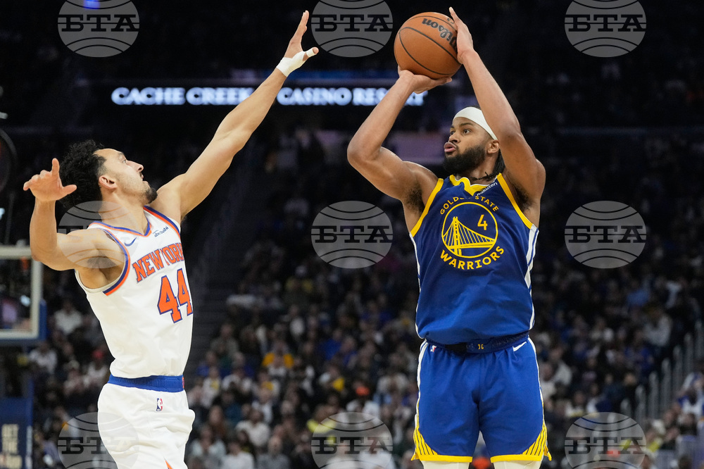 Knicks Warriors Basketball