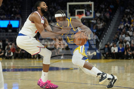 Knicks Warriors Basketball