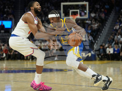 Knicks Warriors Basketball