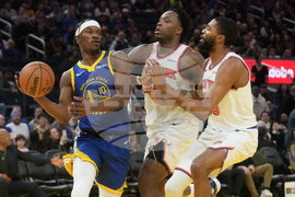 Knicks Warriors Basketball