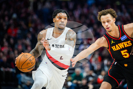 Hawks Trail Blazers Basketball