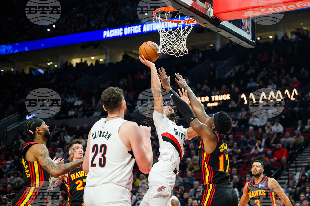Hawks Trail Blazers Basketball