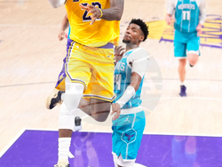 Hornets Lakers Basketball