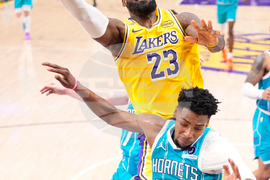 Hornets Lakers Basketball
