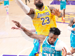 Hornets Lakers Basketball