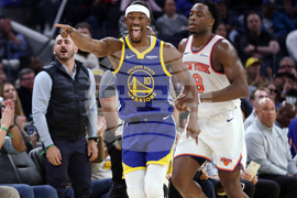 Knicks Warriors Basketball