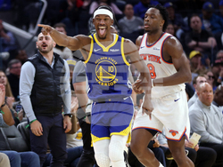 Knicks Warriors Basketball