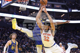 Knicks Warriors Basketball