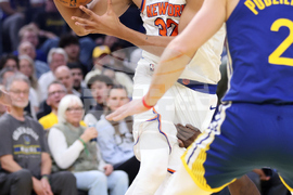 Knicks Warriors Basketball