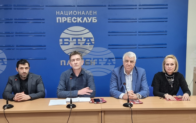 Националния пресклуб на БТА Плевен - БСП - избори - пресконференция 