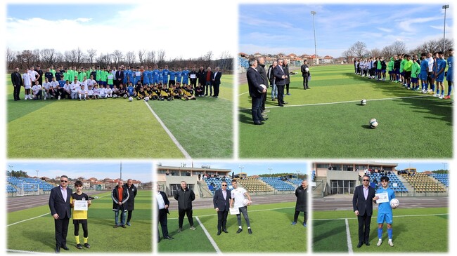 В Джебел се проведе Областният етап от Ученическите игри по футбол за ученици от V до X клас. 