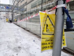 Румъния - Букурещ - зимна обстановка