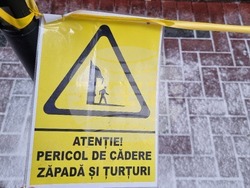 Румъния - Букурещ - зимна обстановка