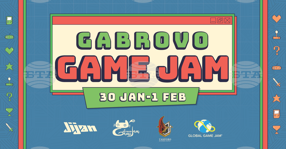 От 30 януари до 1 февруари в Габрово ще се проведе Gabrovo Game Jam 2026