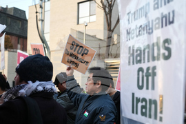 South Korea Iran Protests