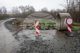 Село Веселие - село Росен - път - състояние