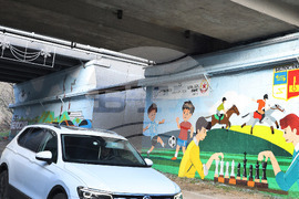 Белослав - графити - история