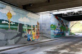 Белослав - графити - история