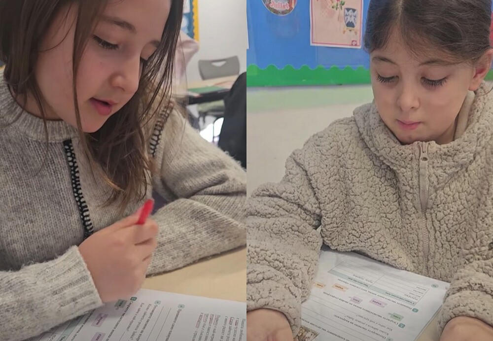 Урок на тема „Числителните имена в българския език“ се състоя в Българското неделно училище „Пламъче“ в Милтън Кийнс, Великобритания