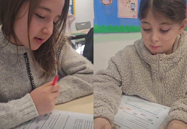 Урок на тема „Числителните имена в българския език“ се състоя в Българското неделно училище „Пламъче“ в Милтън Кийнс, Великобритания