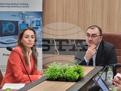 Плевен - Медицински университет - проект „Трансгранично мултидисциплинарно обучение чрез телемедицина“ - пресконференция