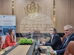 Плевен - Медицински университет - проект „Трансгранично мултидисциплинарно обучение чрез телемедицина“ - пресконференция