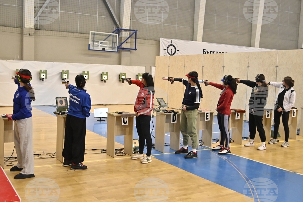Държавно първенство по спортна стрелба с пневматично оръжие - категория девойки - пистолет