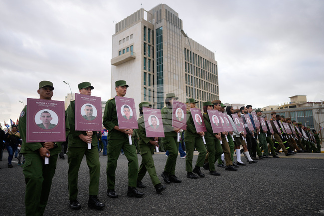 APTOPIX Cuba US Venezuela