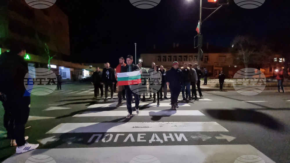 Кресна - животновъди - протест