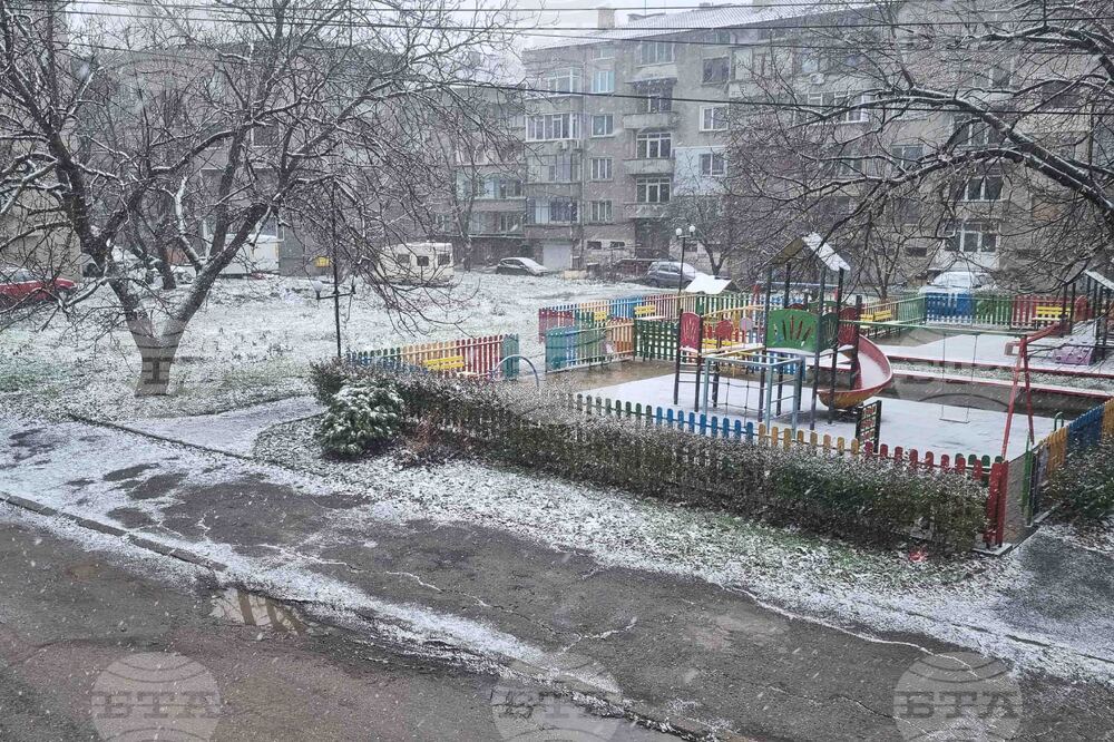 Търговище - снеговалеж - обстановка