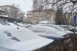 Търговище - снеговалеж - обстановка