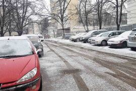 Търговище - снеговалеж - обстановка