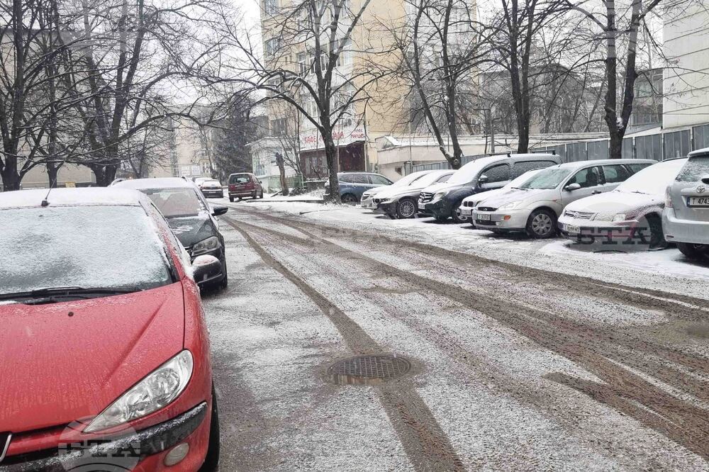 Търговище - снеговалеж - обстановка