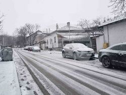 Търговище - снеговалеж - обстановка